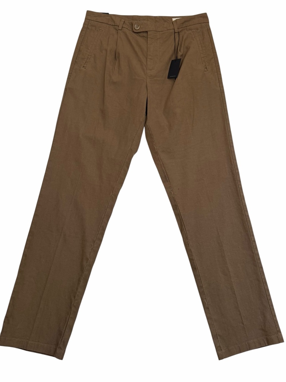 Bonobos Linen Blend Pants Mens 32x32 Brown NWT Coastal Casual Trousers